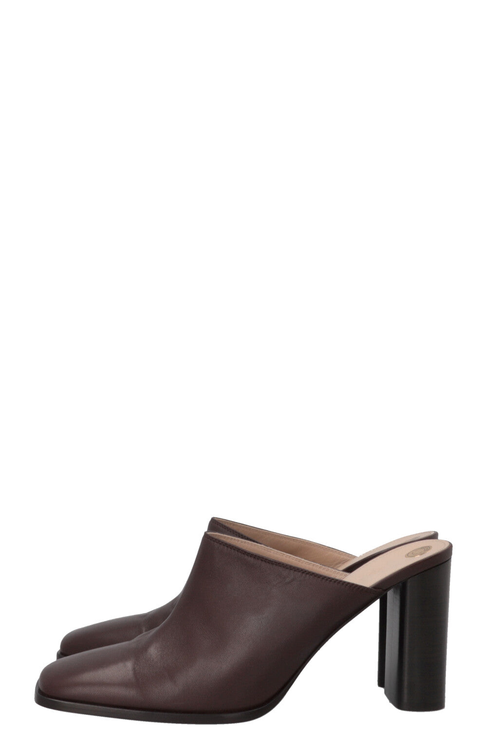 LORO PIANA Alba Mules Leather Brown