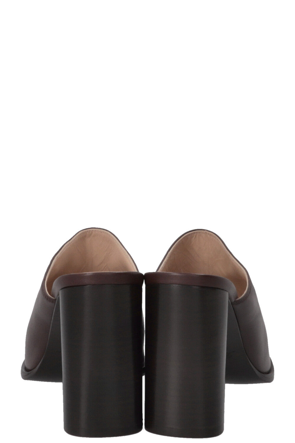 LORO PIANA Alba Mules Leather Brown
