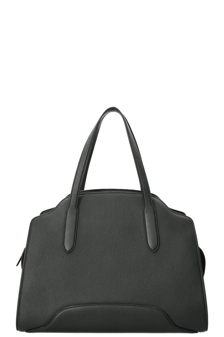 LORO PIANA Medium Sesia Hand Bag Moss Green