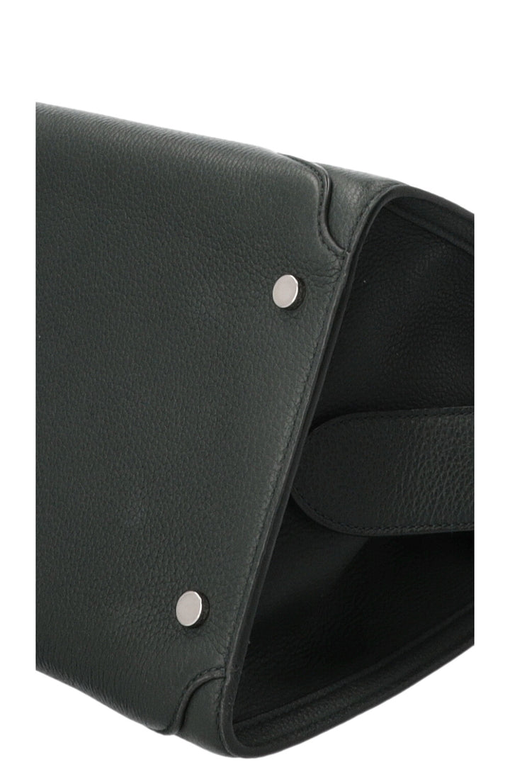 LORO PIANA Medium Sesia Hand Bag Moss Green