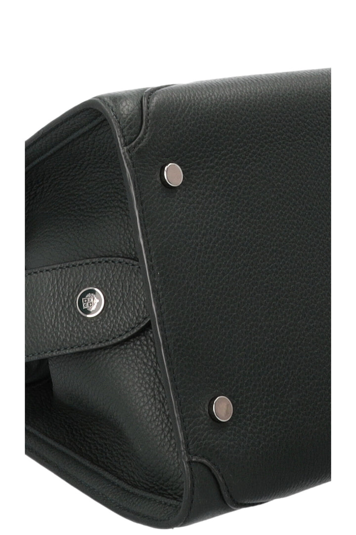LORO PIANA Medium Sesia Hand Bag Moss Green