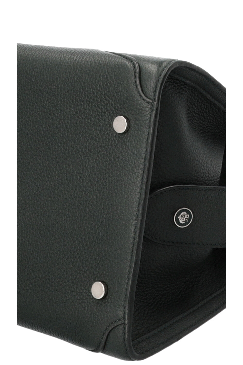 LORO PIANA Medium Sesia Hand Bag Moss Green