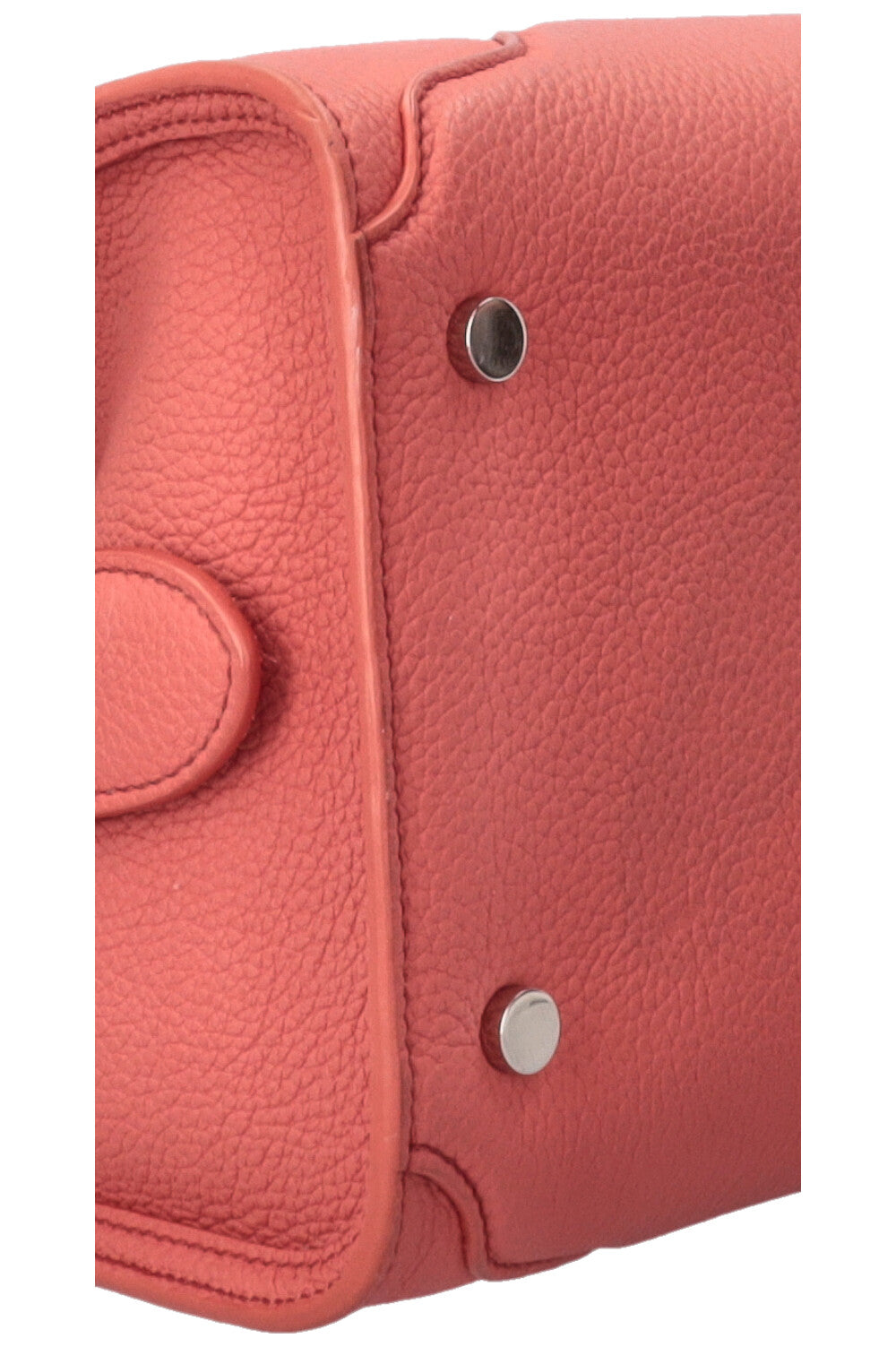 LORO PIANA Medium Sesia Tote Bag Leather Coral