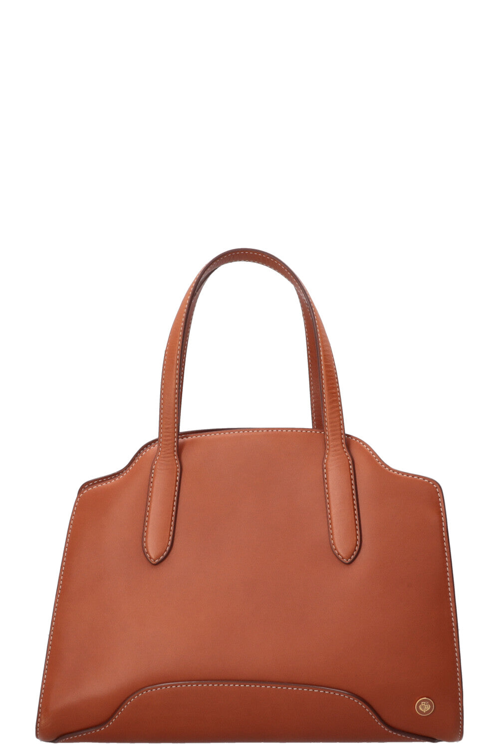 LORO PIANA Medium Sesia Tote Bag Leather Tan