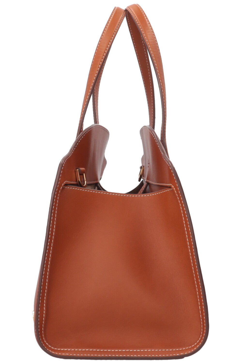 LORO PIANA Medium Sesia Tote Bag Leather Tan