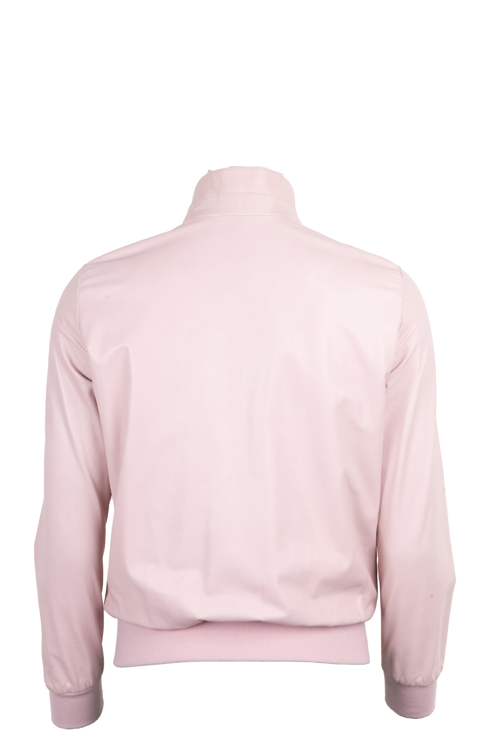 LORO PIANA Reversible Bomber Jacket Leather Pink Purple