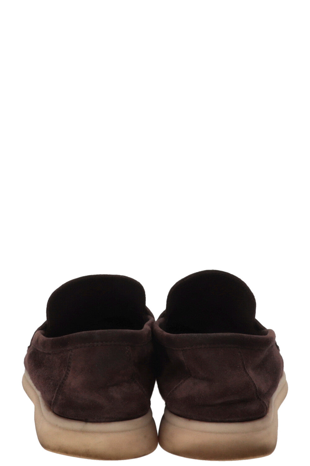 LORO PIANA Summer Charms Walk Suede Brown