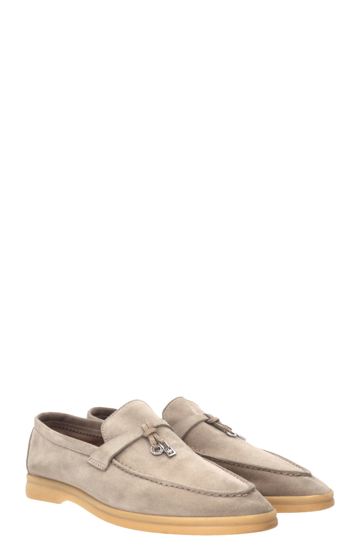 LORO PIANA Summer Walk Daim Beige
