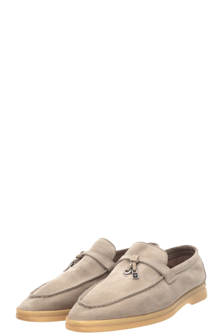 LORO PIANA Summer Walk Daim Beige