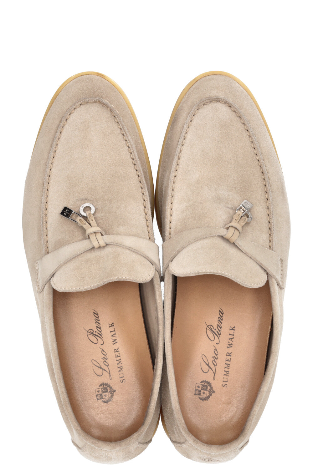 LORO PIANA Summer Walk Daim Beige