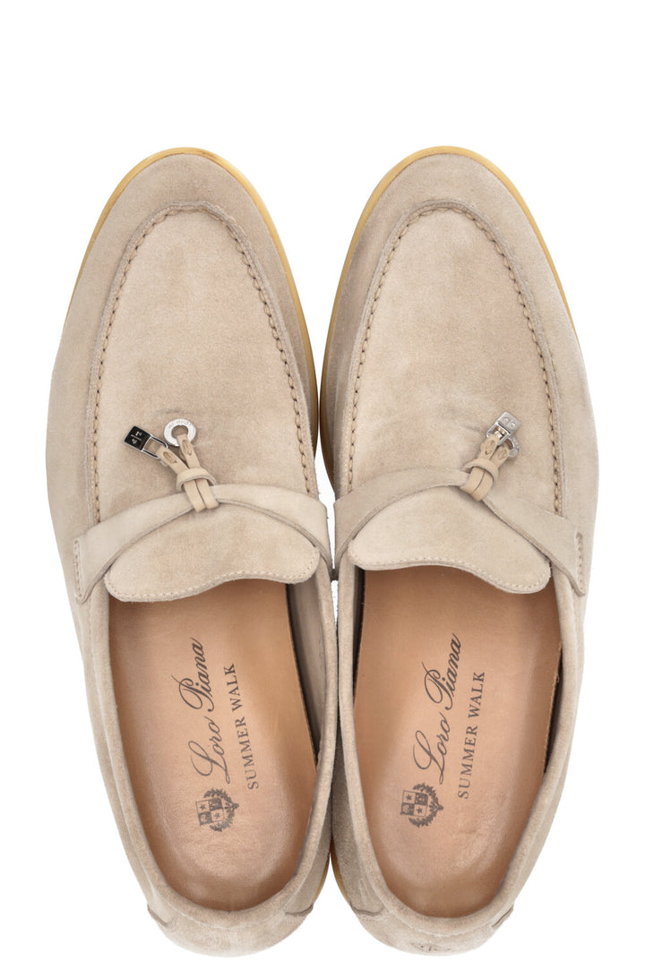 LORO PIANA Summer Walk Daim Beige