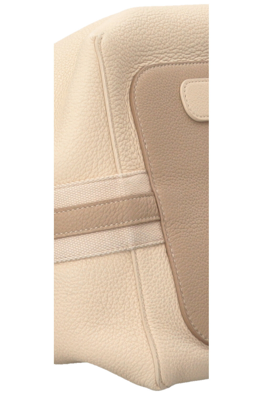 LORO PIANA Bale Bag Large Leather Ivory