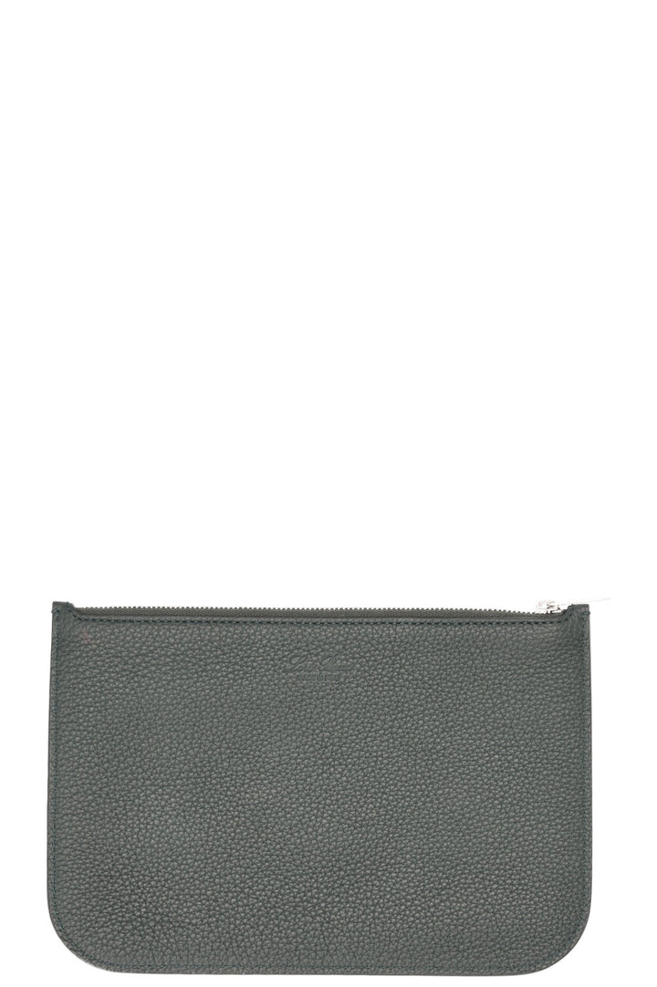 LORO PIANA Medium Sesia Hand Bag Moss Green