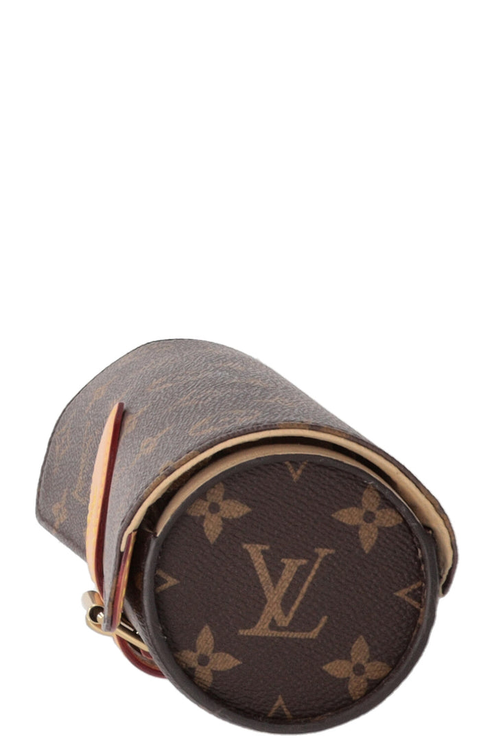 LOUIS VUITTON 3 Watch Case MNG Canvas