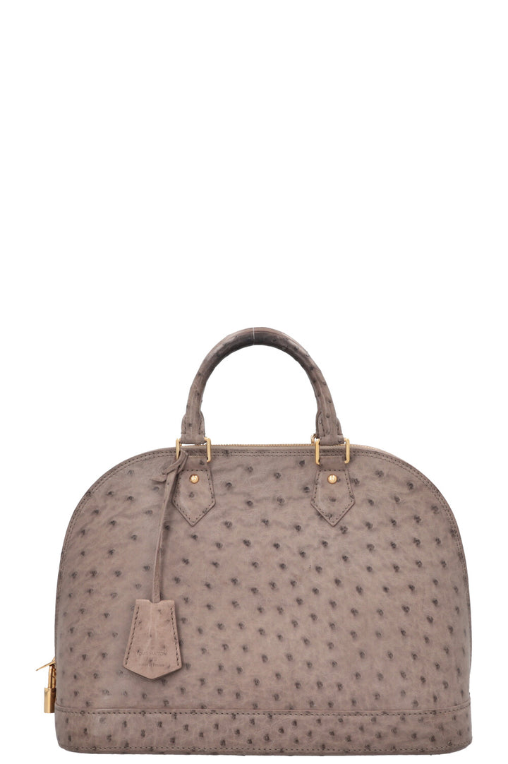 LOUIS VUITTON Alma GM Gris Autruche