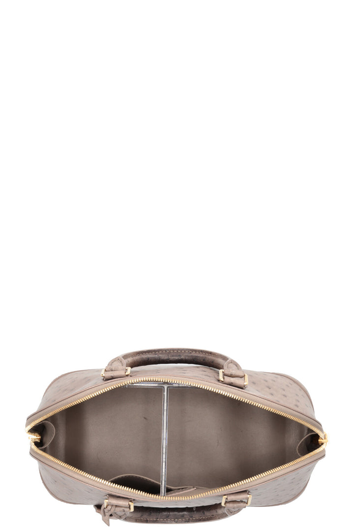 LOUIS VUITTON Alma GM Gris Autruche