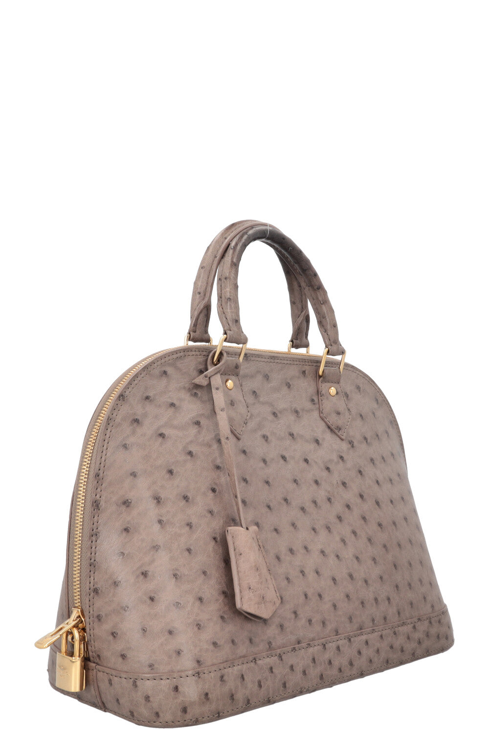 LOUIS VUITTON Alma GM Gris Autruche