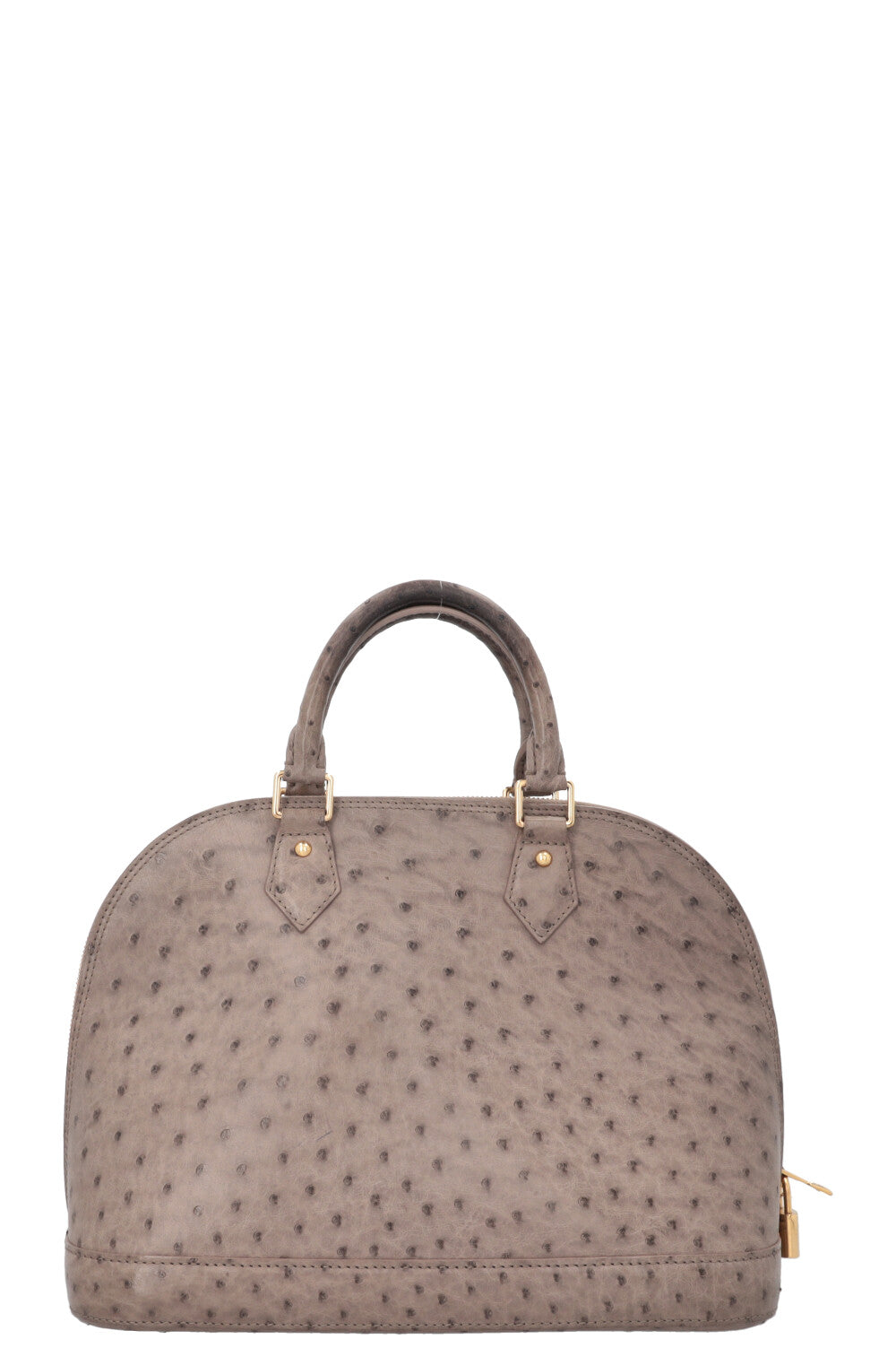 LOUIS VUITTON Alma GM Gris Autruche