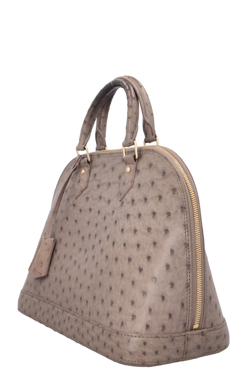 LOUIS VUITTON Alma GM Gris Autruche