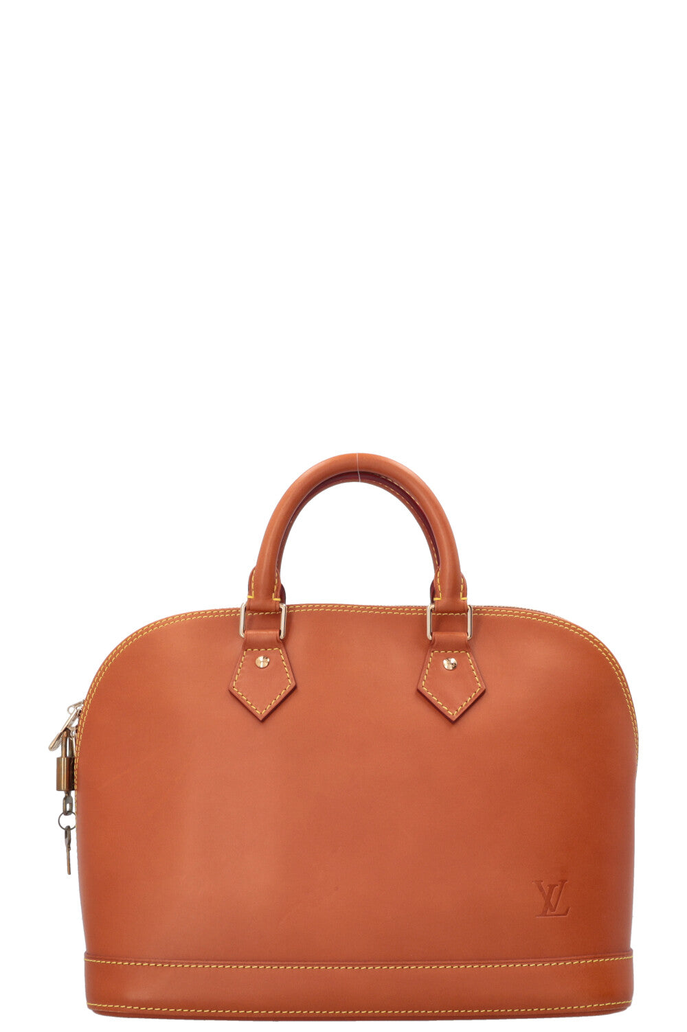 LOUIS VUITTON Alma MM Nomade Leather Tan