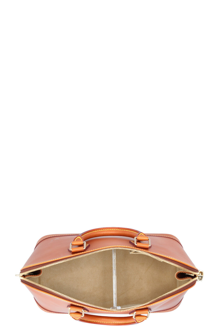LOUIS VUITTON Alma MM Nomade Leather Tan