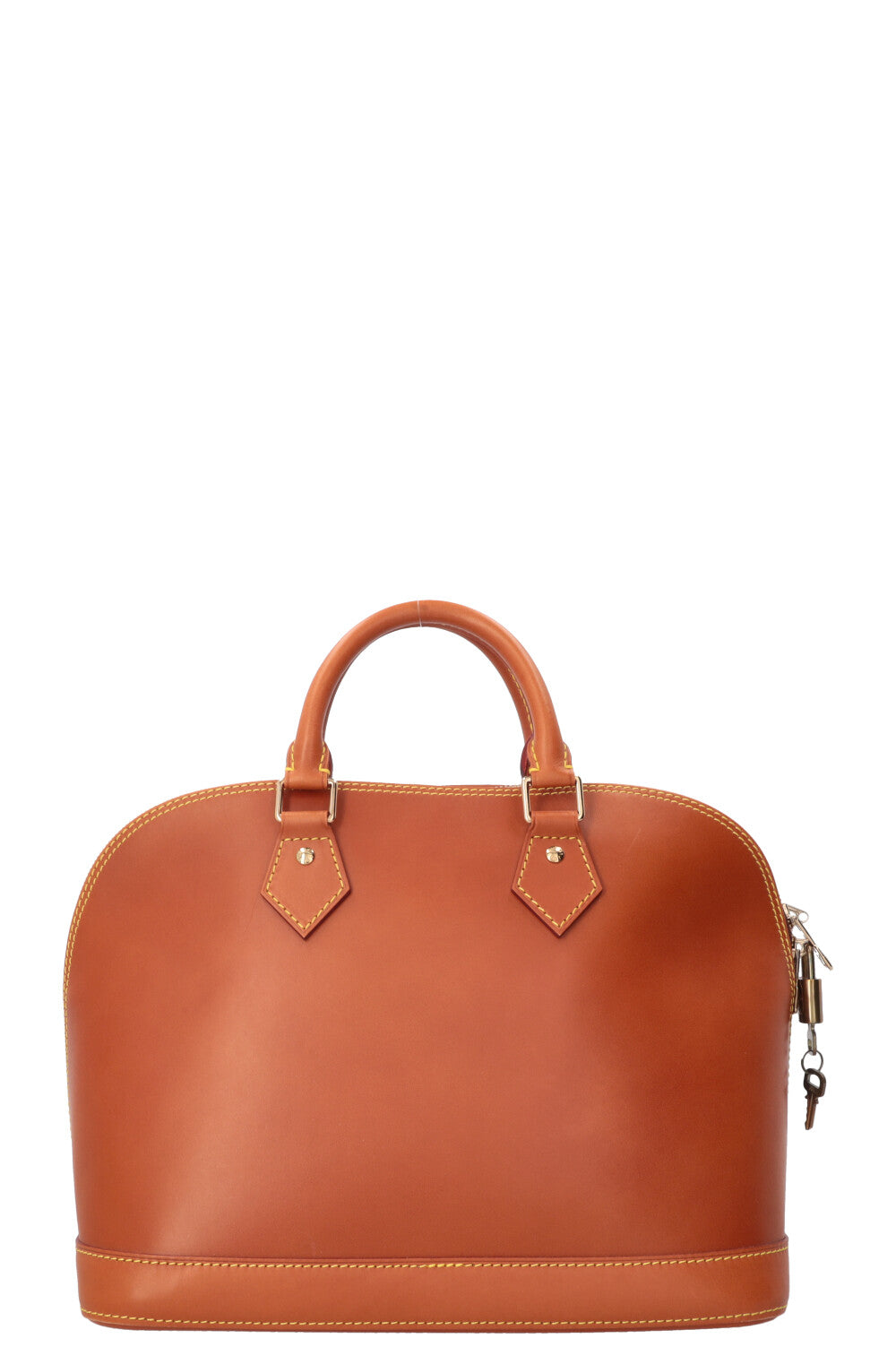 LOUIS VUITTON Alma MM Nomade Leather Tan