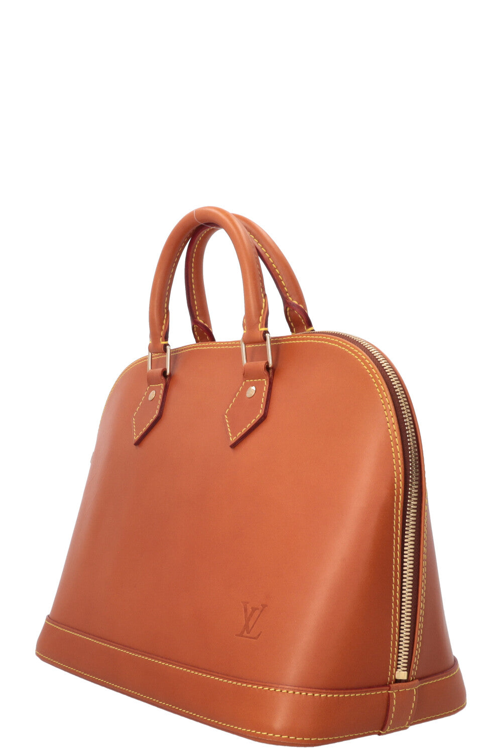 LOUIS VUITTON Alma MM Nomade Leather Tan