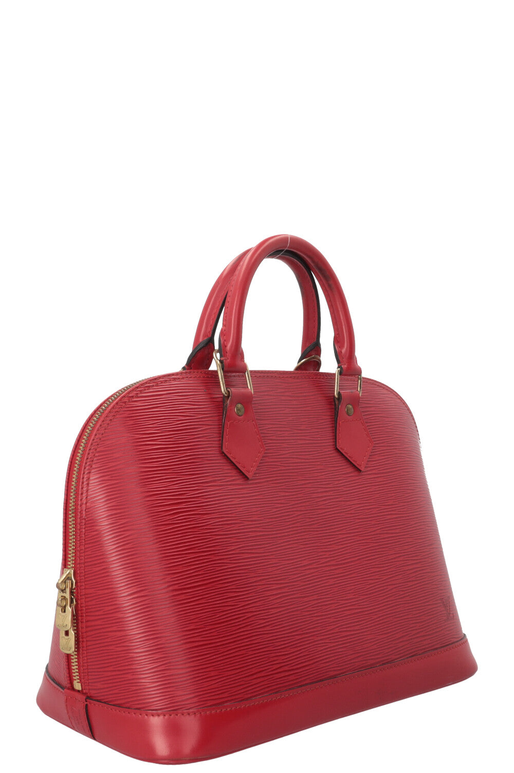 LOUIS VUITTON Alma PM Bag Epi Red