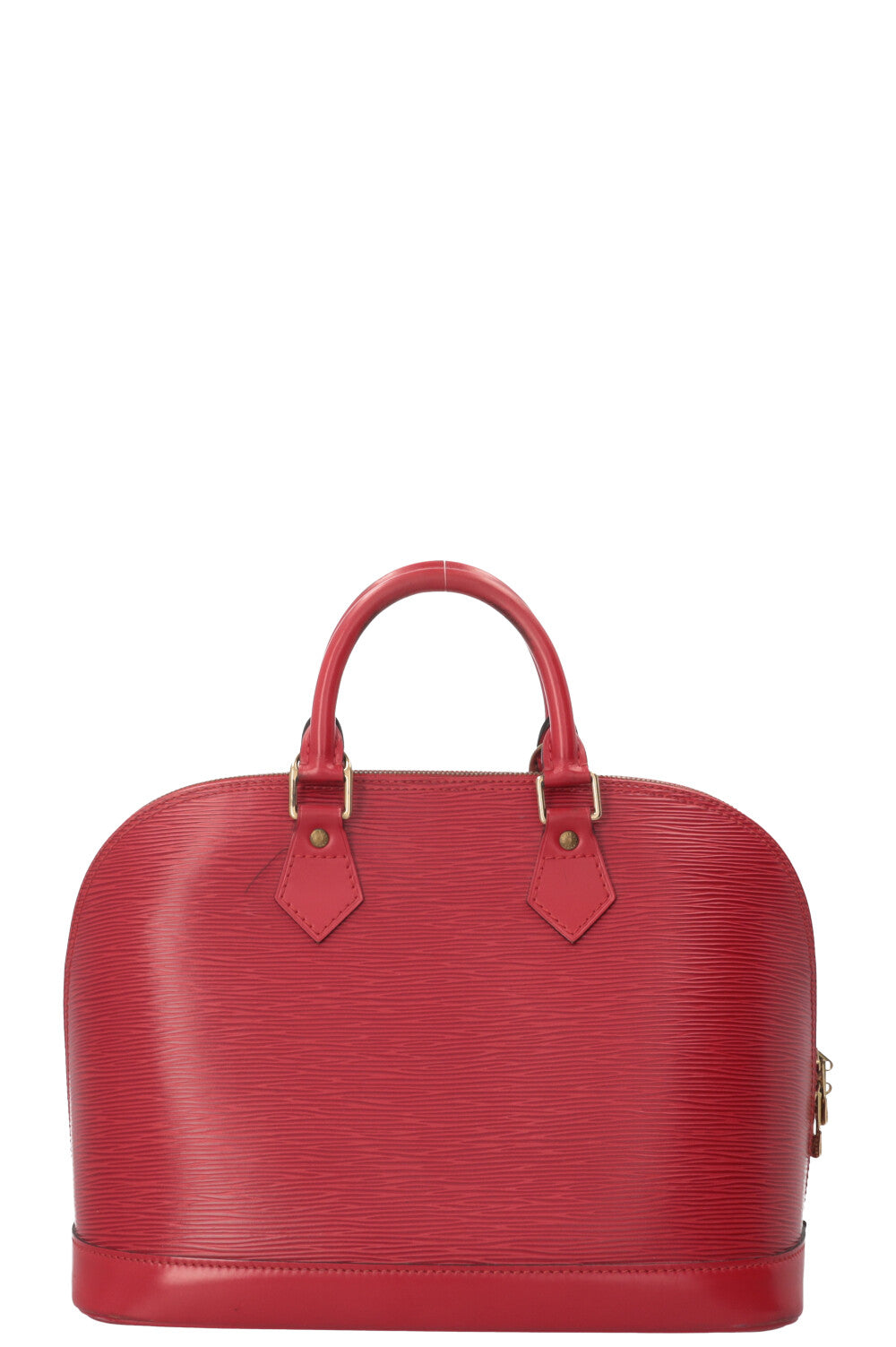 LOUIS VUITTON Alma PM Bag Epi Red