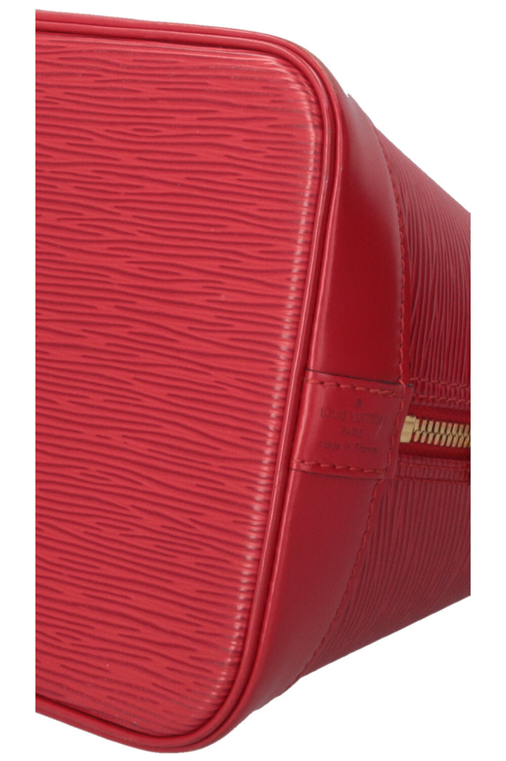 LOUIS VUITTON Alma PM Bag Epi Red