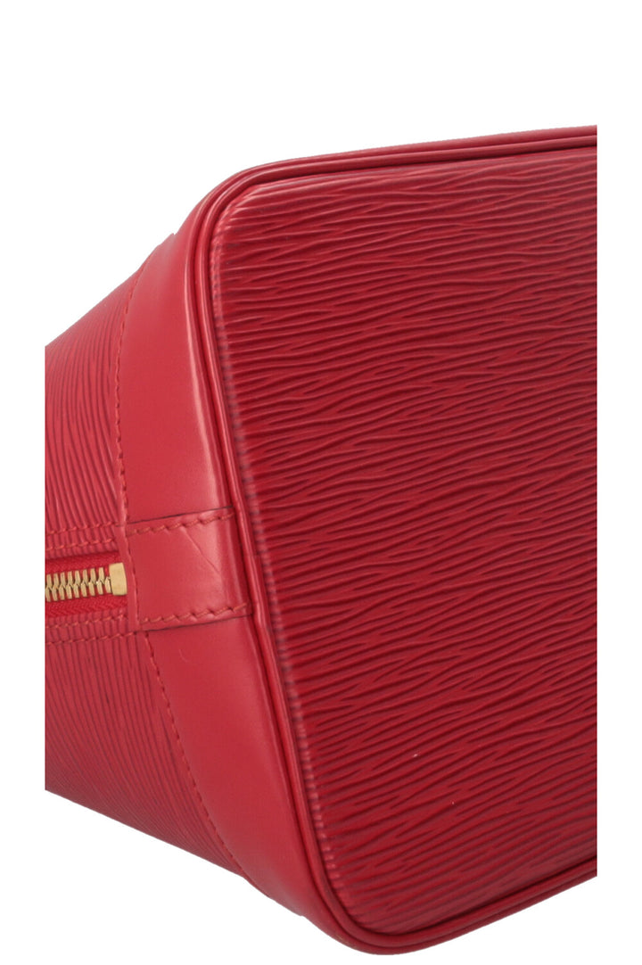 LOUIS VUITTON Alma PM Bag Epi Red