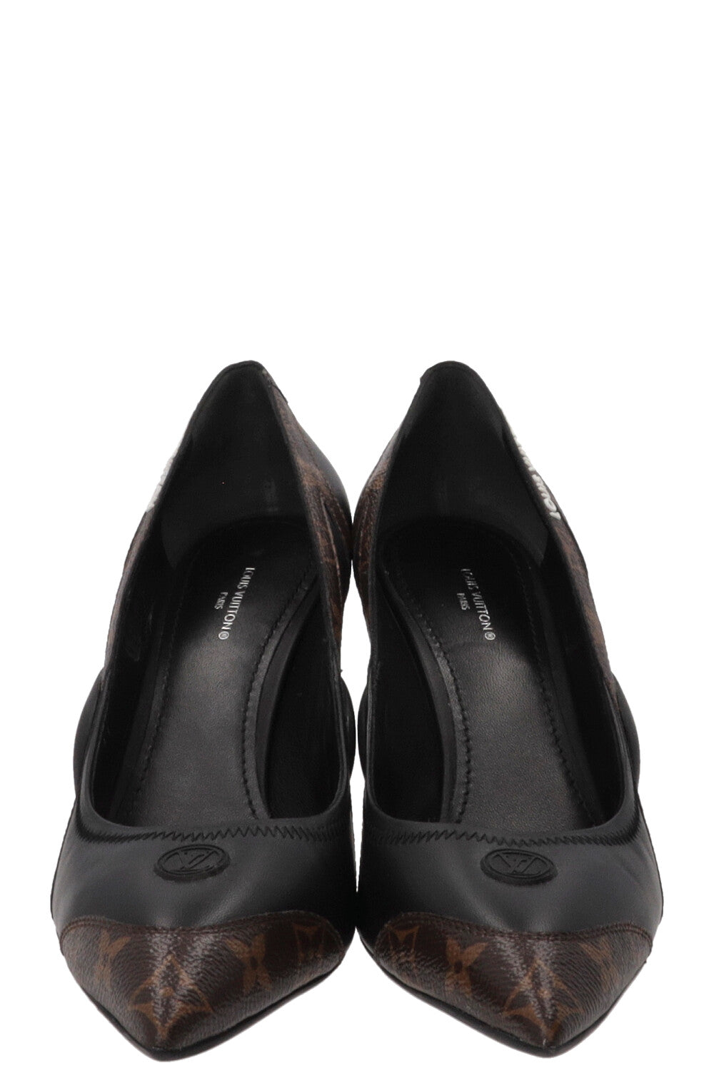 LOUIS VUITTON Archlight Heels Leather Black