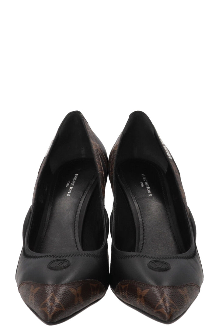 LOUIS VUITTON Archlight Heels Leather Black