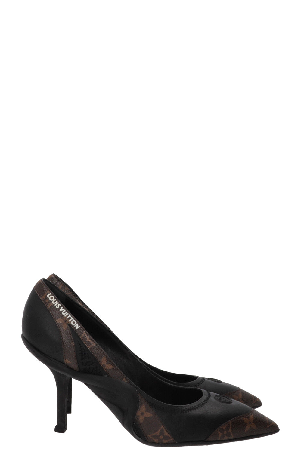 LOUIS VUITTON Archlight Heels Leather Black