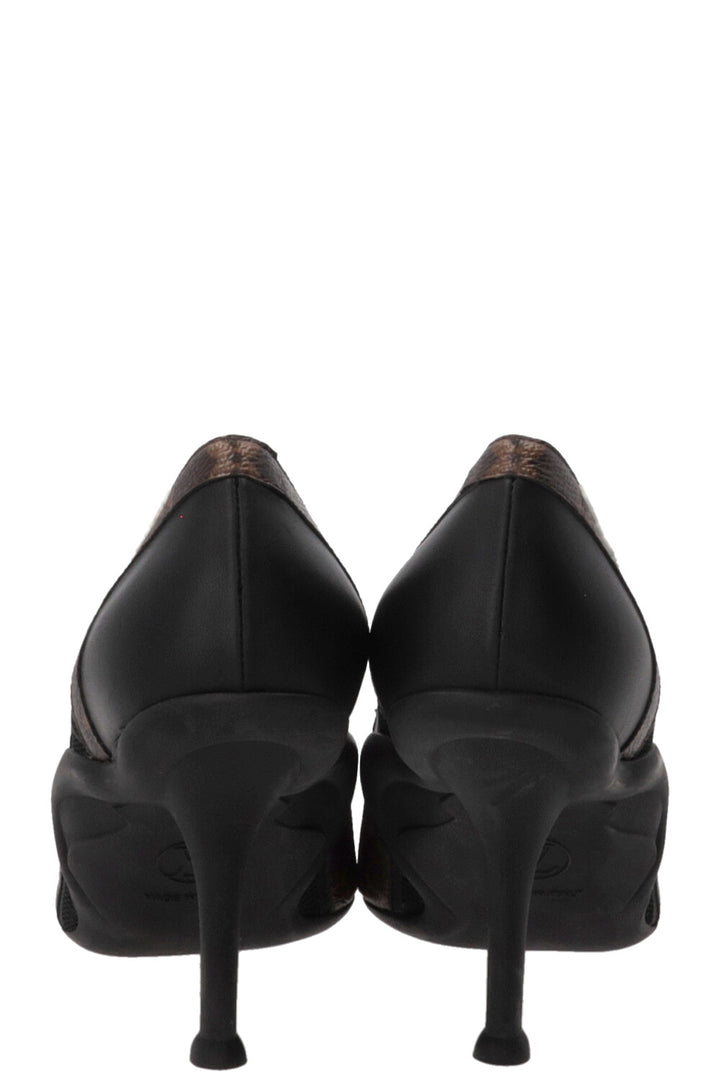 LOUIS VUITTON Archlight Heels Leather Black