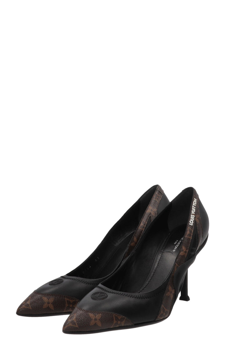 LOUIS VUITTON Archlight Heels Leather Black
