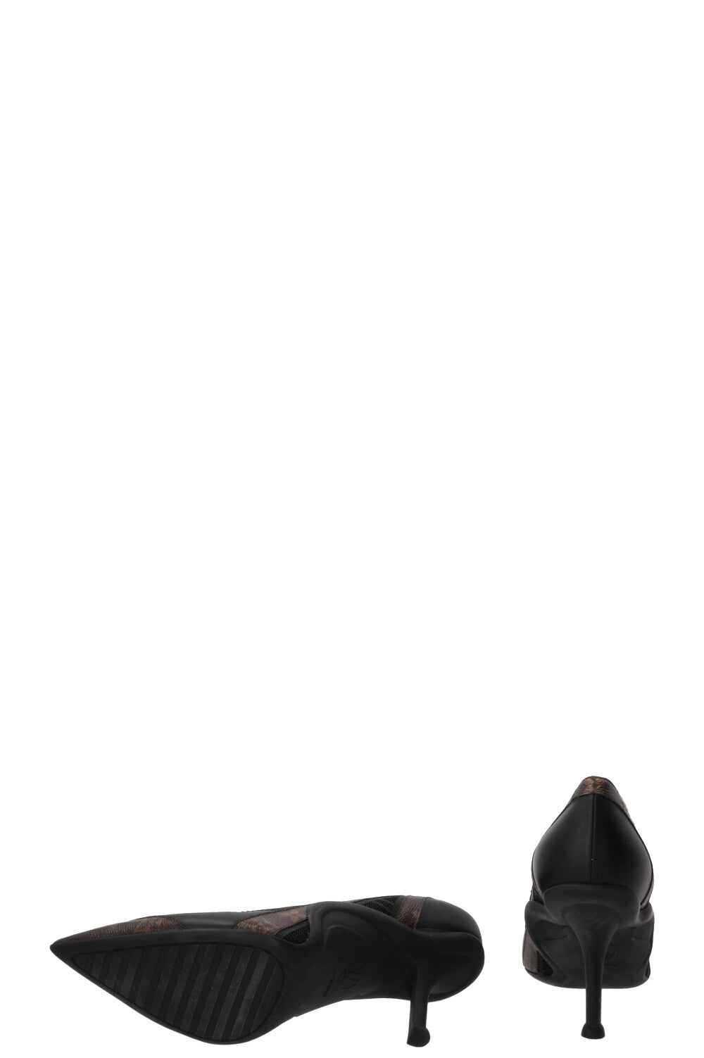 LOUIS VUITTON Archlight Heels Leather Black