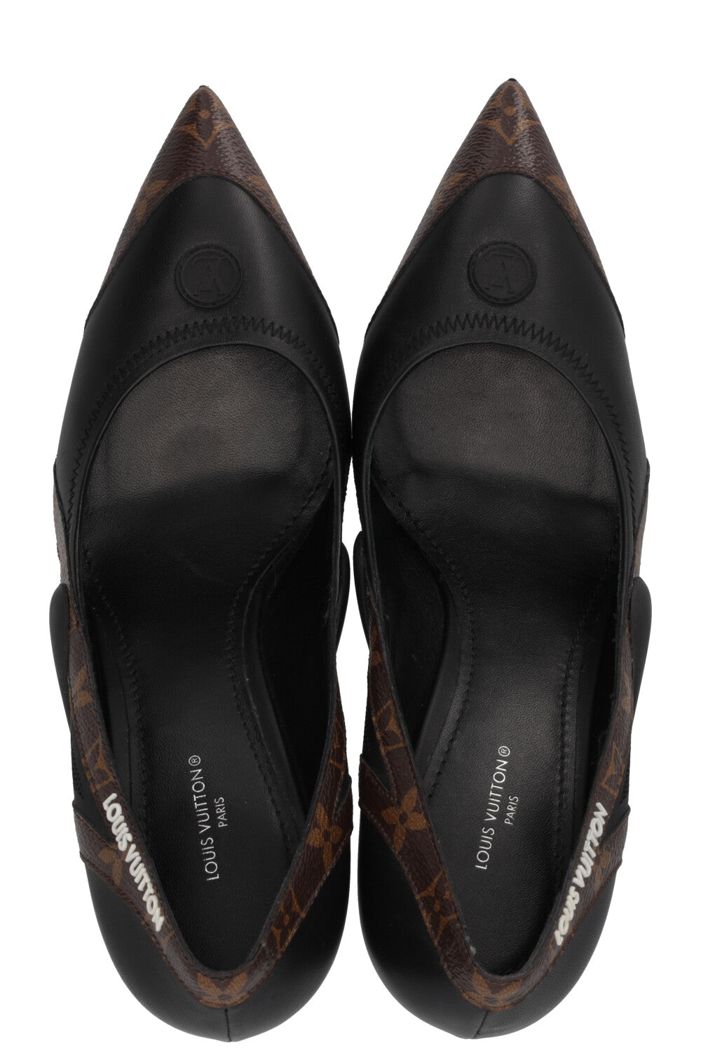 LOUIS VUITTON Archlight Heels Leather Black