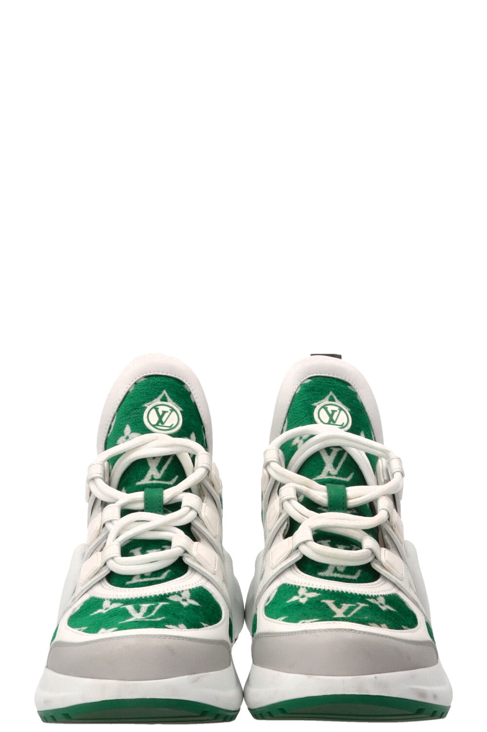 LOUIS VUITTON Archlight Sneakers Velvet Green