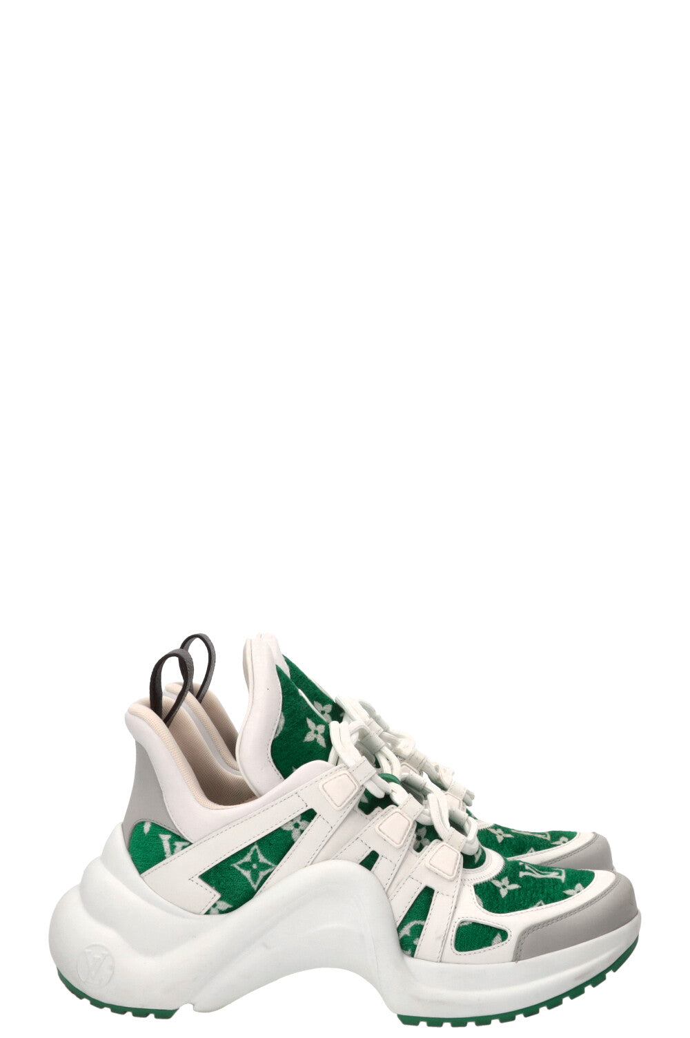 LOUIS VUITTON Archlight Sneakers Velvet Green
