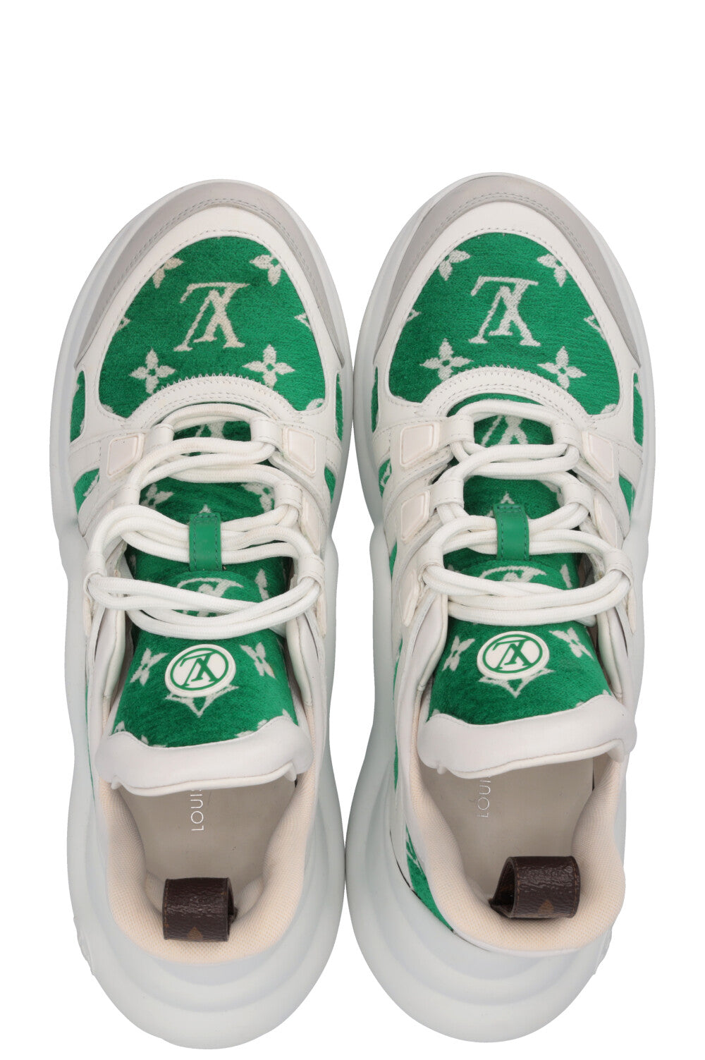 LOUIS VUITTON Archlight Sneakers Velvet Green