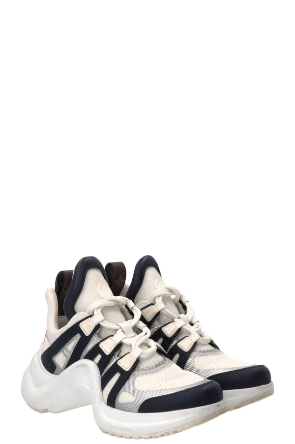 LOUIS VUITTON Archlight Sneakers White Navy