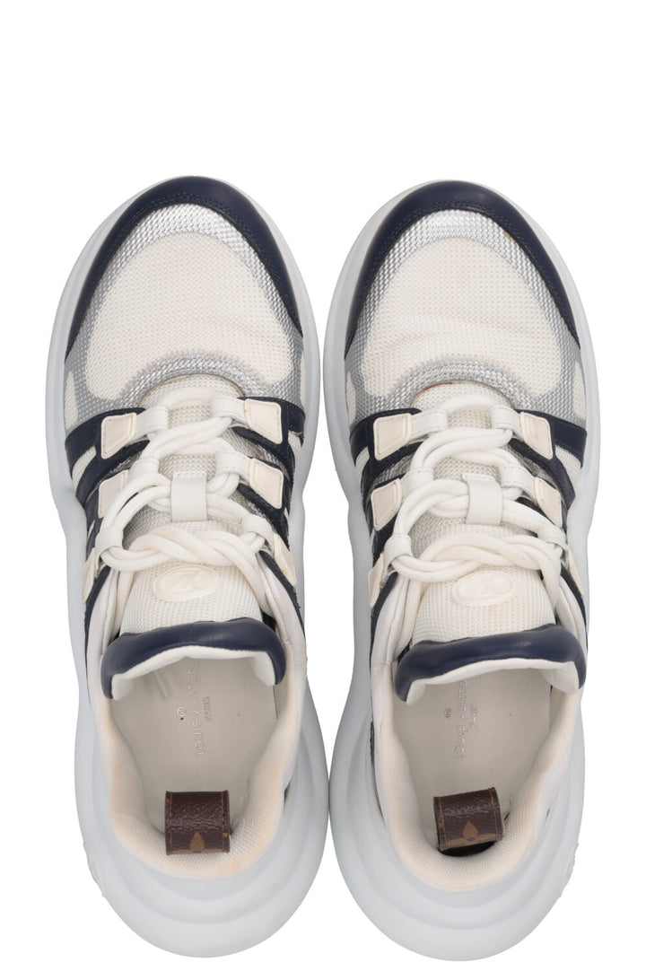 LOUIS VUITTON Baskets Archlight Blanc Bleu Marine