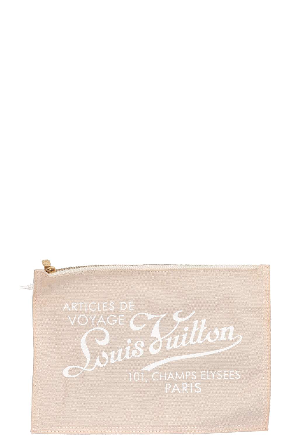 LOUIS VUITTON Articles De Voyage Tote Canvas Cream