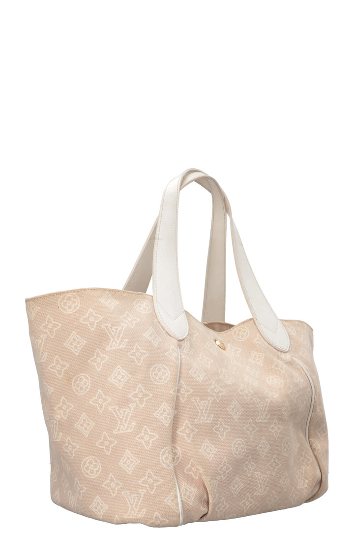 LOUIS VUITTON Articles De Voyage Tote Canvas Cream
