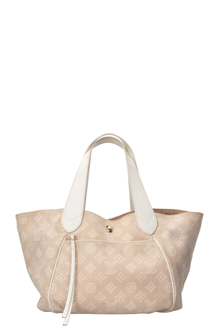 LOUIS VUITTON Articles De Voyage Tote Canvas Cream