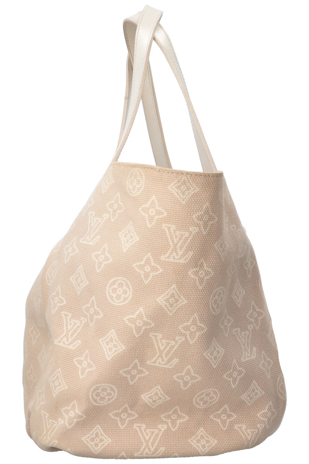 LOUIS VUITTON Articles De Voyage Tote Canvas Cream