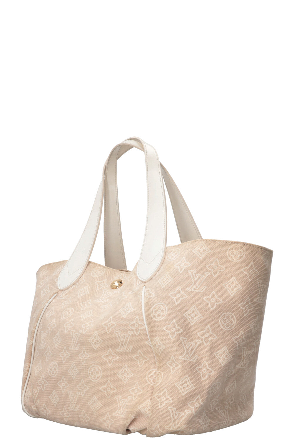 LOUIS VUITTON Articles De Voyage Tote Canvas Cream