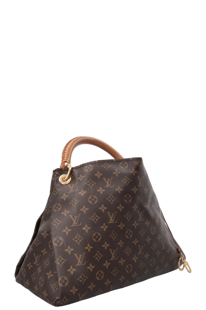 LOUIS VUITTON Artsy Bag MNG Canvas Brown