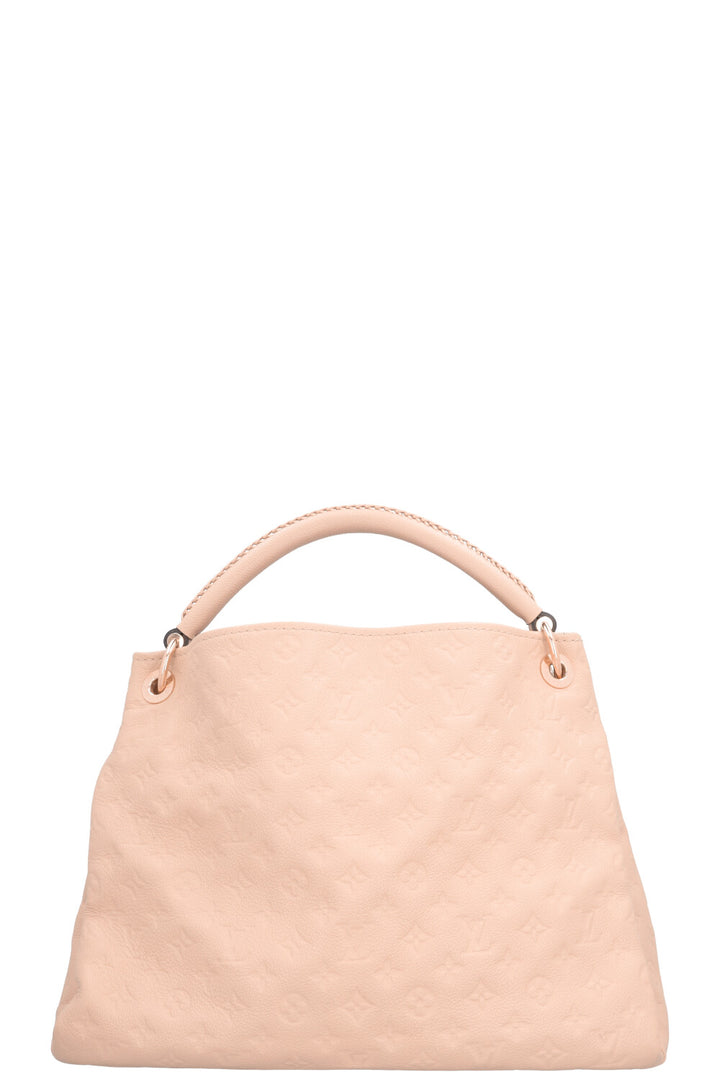 LOUIS VUITTON Artsy MM Empreinte Leather Cream